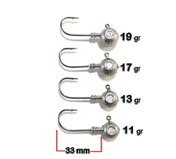 جیگ هد سربی ماهیگیری