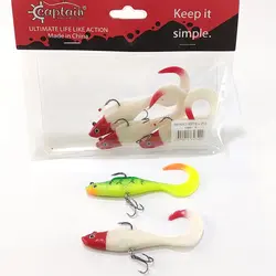 طعمه ژله‌ای دم‌کج 10 سانتیمتری کاپیتان