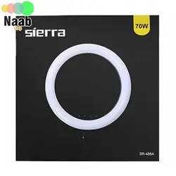 رینگ لایت سی یرا Sierra SR-488A (+ کیف حمل و سه‌پایه)(قطر ۴۵ و توان ۷۰ وات)