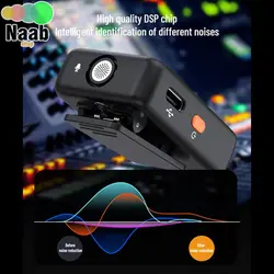 میکروفن یقه ای مدل K66 مجموعه 2 عددی(تایپ سی وایفون)