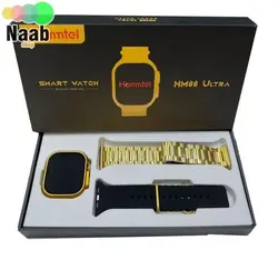 ساعت هوشمند SMART WATOH HOMMTEL HM88 ULTRA+(بند استیل و سیلیکونی)