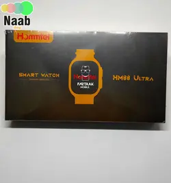 ساعت هوشمند SMART WATOH HOMMTEL HM88 ULTRA+(بند استیل و سیلیکونی)