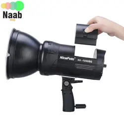 نور ثابت عکاسی و تصویربرداری(ویدئو لایت) NiceFoto 150W Battery daylight COB LED light HC-1000SB(برق و باطری)