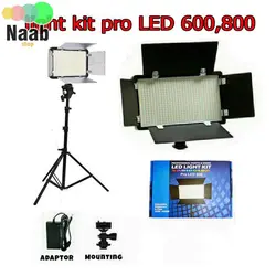 پنل نور ال ای دی آر جی بی Professional photox LED U600 RGB(توان 50 وات)(نور ساده و RGB)