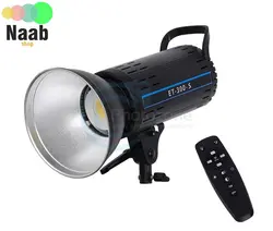 نور ثابت عکاسی و تصویربرداری برند پلوز(ویدئو لایت)pluzz ET_ 300S (توان 300 وات و 2 کلوین)(برق و باطری)