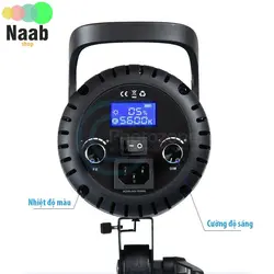 نور ثابت عکاسی و تصویربرداری برند پلوز(ویدئو لایت)pluzz ET_ 300S (توان 300 وات و 2 کلوین)(برق و باطری)
