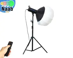 نور ثابت عکاسی و تصویربرداری برند پلوز(ویدئو لایت)pluzz ET_ 300S (توان 300 وات و 2 کلوین)(برق و باطری)