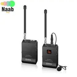 ميکروفن وايرلس بويا BOYA BY-WFM12 Microphone(اتصال به انواع دوربین،موبایل و تبلت)