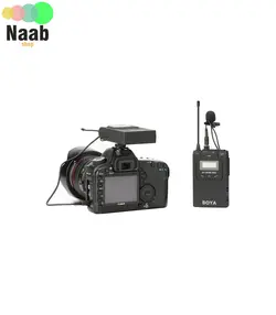 ميکروفن وايرلس بويا BOYA BY-WFM12 Microphone(اتصال به انواع دوربین،موبایل و تبلت)