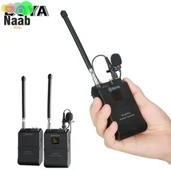 ميکروفن وايرلس بويا BOYA BY-WFM12 Microphone(اتصال به انواع دوربین،موبایل و تبلت)