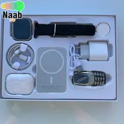 ساعت هوشمند مدل x8 max(مشابه با کیفیت اپل واچ)+پک هدیه ۱۰ عددی
