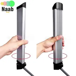 نور ال ای دی جدید  2 بازو برند هیرو (شاخ گوزنی) مدل(112-Double Arm Fill light Hero (HR+سه پایه