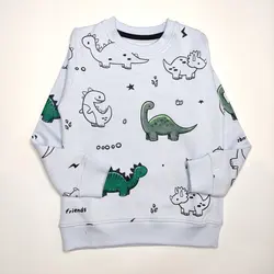 بلوز تک پسرانه طرح ژوراسیک | پوشاک کودکان هدهد