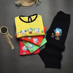 تیشرت شلوارک دخترانه طرح سه گربه | پوشاک کودکان هدهد