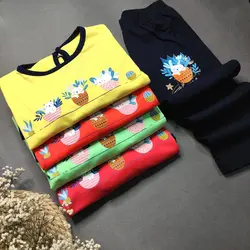 تیشرت شلوارک دخترانه طرح سه گربه | پوشاک کودکان هدهد