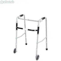 واکر گالوانیزه تاشو چرخدار - آنلاین طب