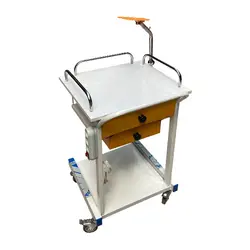 ترالی دو کشو ecg (مخصوص دستگاه نوار قلب)