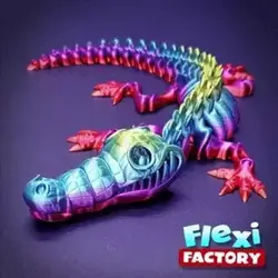 مدل سه بعدی Flexi Crocodile