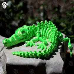 مدل سه بعدی Flexi Crocodile