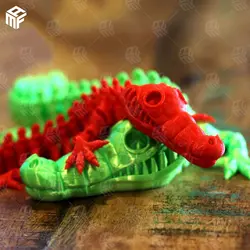 مدل سه بعدی Flexi Crocodile