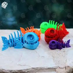 مدل سه بعدی Flexi Fish