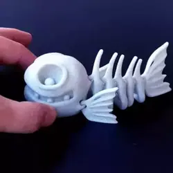 مدل سه بعدی Flexi Fish