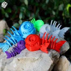 مدل سه بعدی Flexi Fish