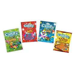 پاستیل مخلوط کندی میکس - 50 گرم بسته 4 عددی