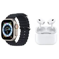 ساعت هوشمند و هندزفری بی سیم مدل Haino Teko Gift Package GP-8 - فروشگاه اینترنتی می های