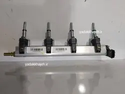 ریل گاز کامل ef7 سمند ملی دوگانه مدل ماتریکس با سوزنها