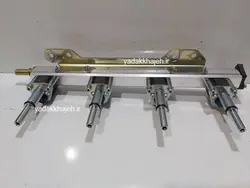 ریل گاز کامل ef7 سمند ملی دوگانه مدل ماتریکس با سوزنها