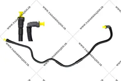 شلنگ بنزین ریل سوخت مدل زیمنس پژو 405 سمند پرشیا مدلهای 1386 و بالاتر کد 16606320 - یدک خواجه