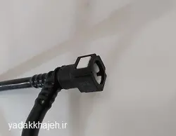 شیلنگ بنزین رفت زیر اتاق پژو روآ ROA دو سر سوکت دوستان