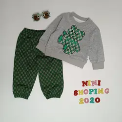 ست سینه تدی سبز