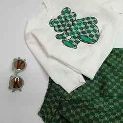 ست سینه تدی سبز