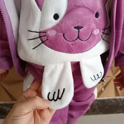 سه تیکه مخمل گربه