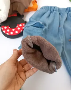 تدی قهوه ای داخل خز