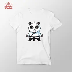 تیشرت اسپان سفید پاندا جودو