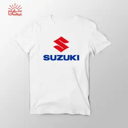 تیشرت اسپان سفید SUZUKI