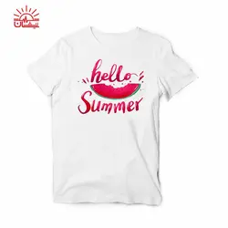 تیشرت اسپان سفید Hello Summer