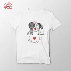 تیشرت اسپان سفید ولنتاین