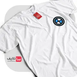 تیشرت اسپان سفید بی ام دبلیو BMW