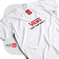 تیشرت اسپان سفید VANS