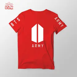 تیشرت قرمز BTS