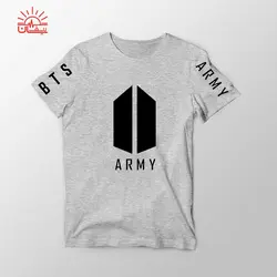 تیشرت طوسی BTS