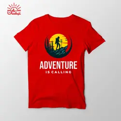 تیشرت قرمز ADVENTURE