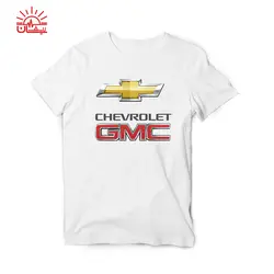تیشرت اسپان سفید CHEVROLET GMC