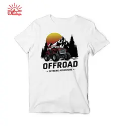 تیشرت اسپان سفید جیپ صحرایی آفرود