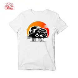 تیشرت اسپان سفید OFFROAD Jeep