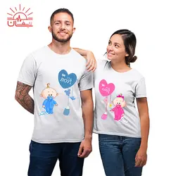 ست تیشرت اسپان تعیین جنسیت